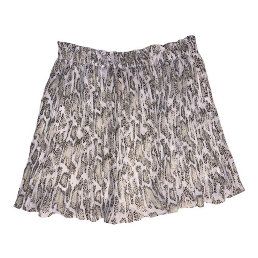 She + SKY Faux Snakeskin Skirt